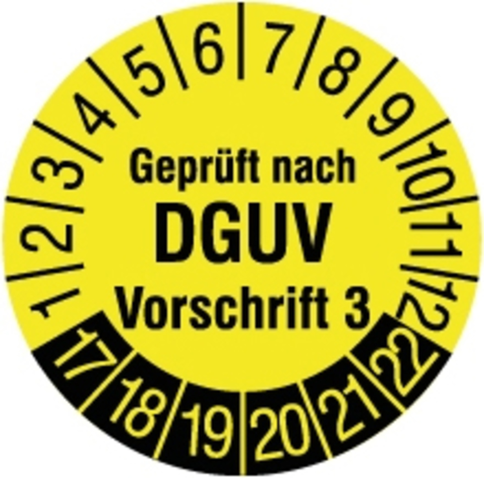 DGUV Vorschrift 3 bei ISM Energy GmbH in Bitterfeld
