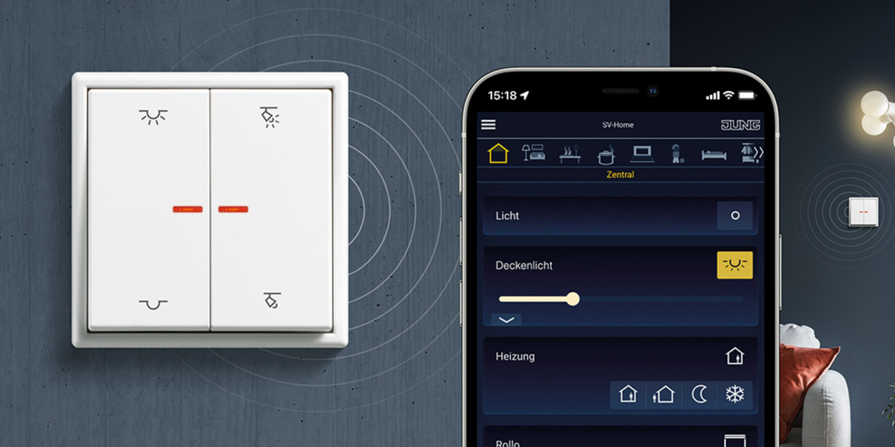 KNX RF Taster bei ISM Energy GmbH in Bitterfeld